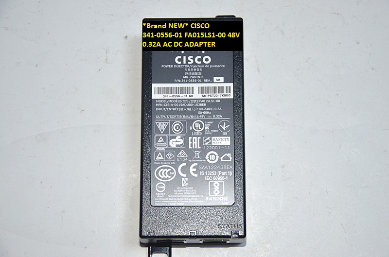 *Brand NEW* CISCO 48V 0.32A for 341-0556-01 FA015LS1-00 AC DC ADAPTER